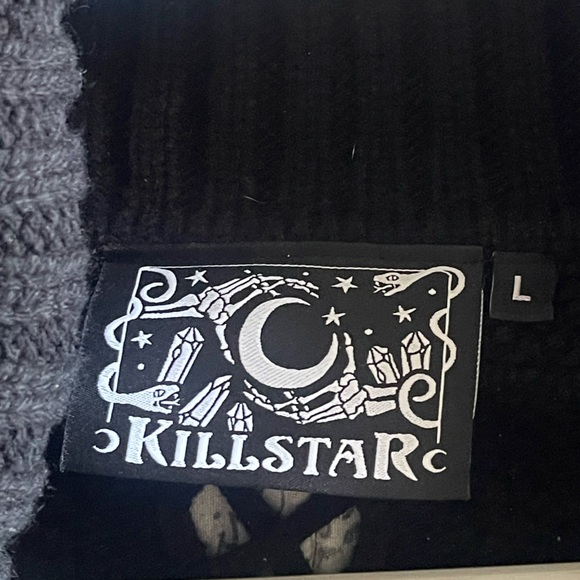 Dora Killstar Black Sweater lace up dress - Picture 6 of 6